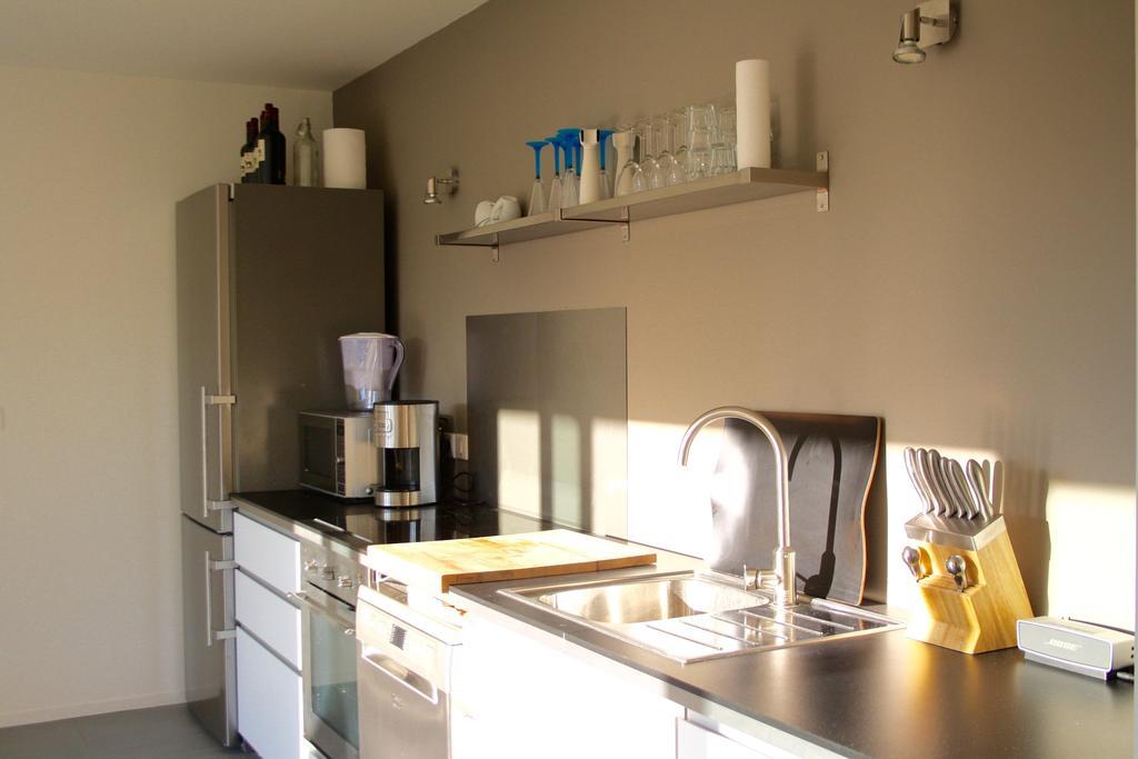 Appartement Le Clos De Sablier Туржевиль Номер фото