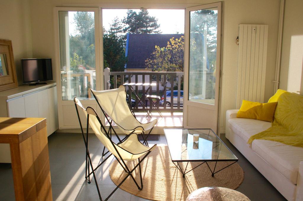 Appartement Le Clos De Sablier Туржевиль Номер фото